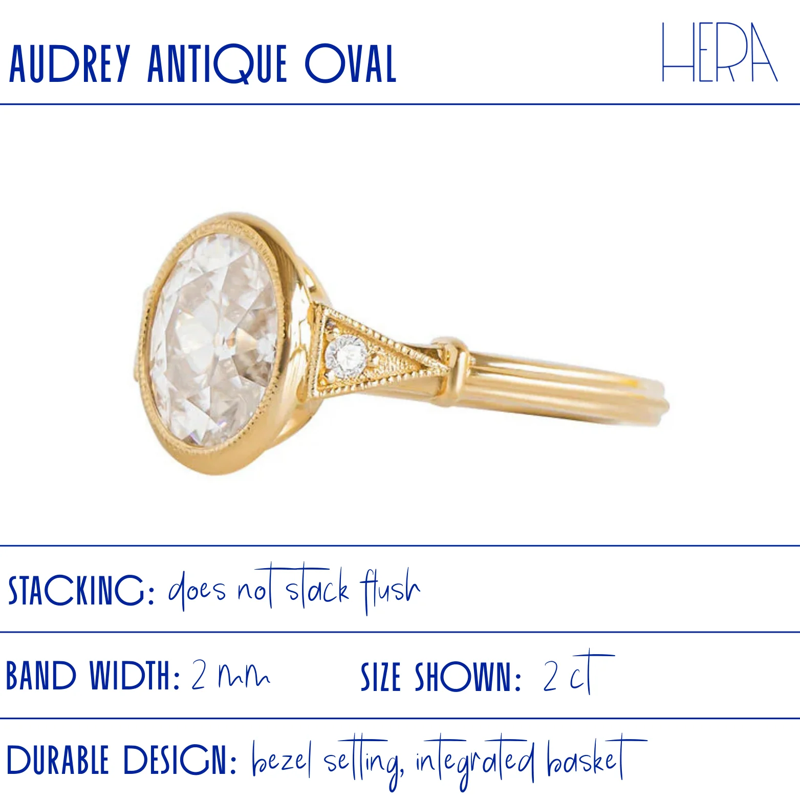 Audrey Antique Oval - Image 5