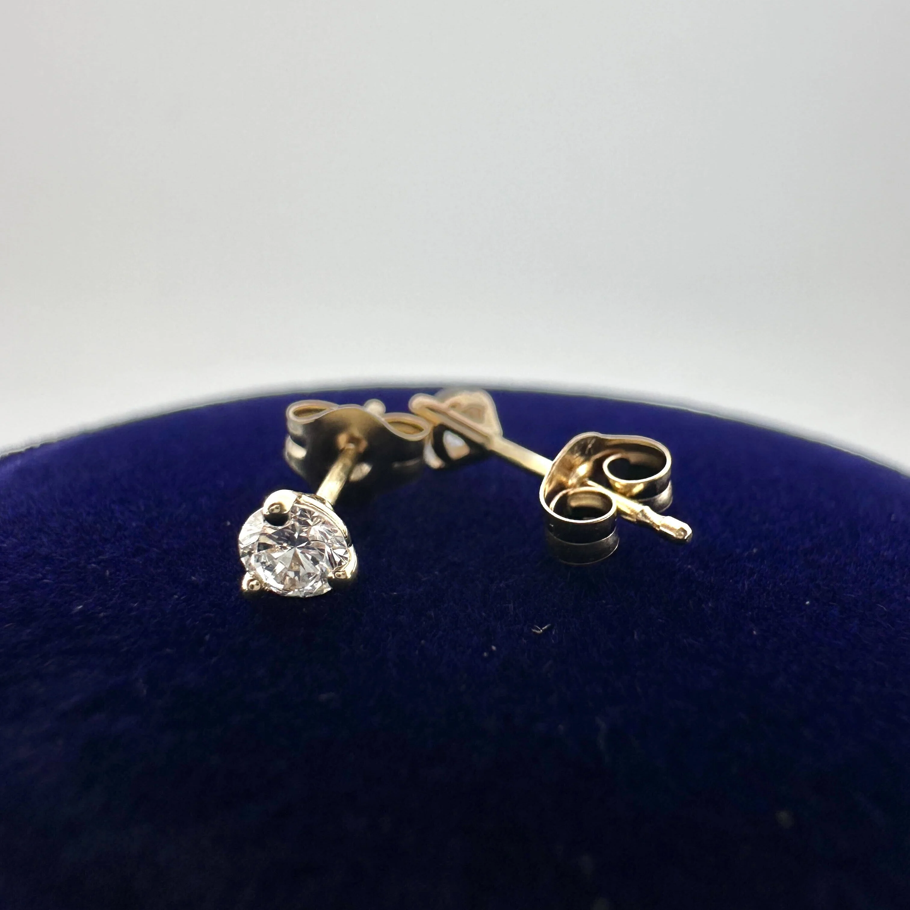 Lab-Grown Diamond Martini Studs Gift - .25 ctw - Image 3