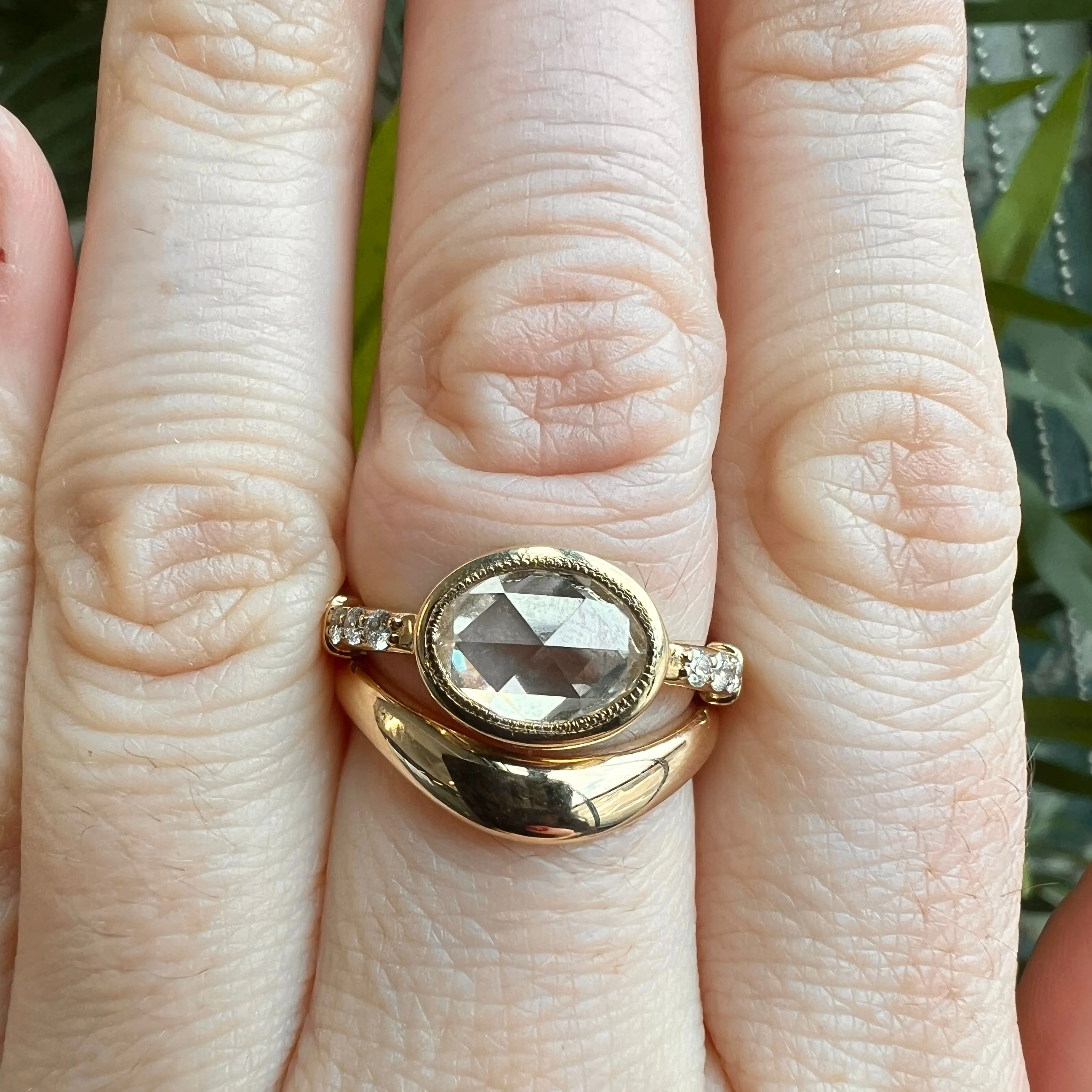 Esme Oval Rose Cut - Image 10