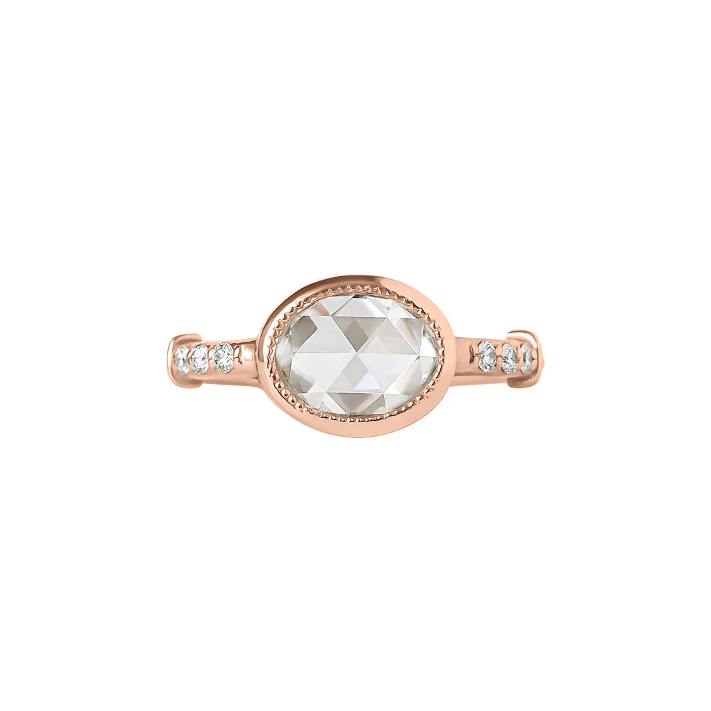 Esme Oval Rose Cut - Image 3