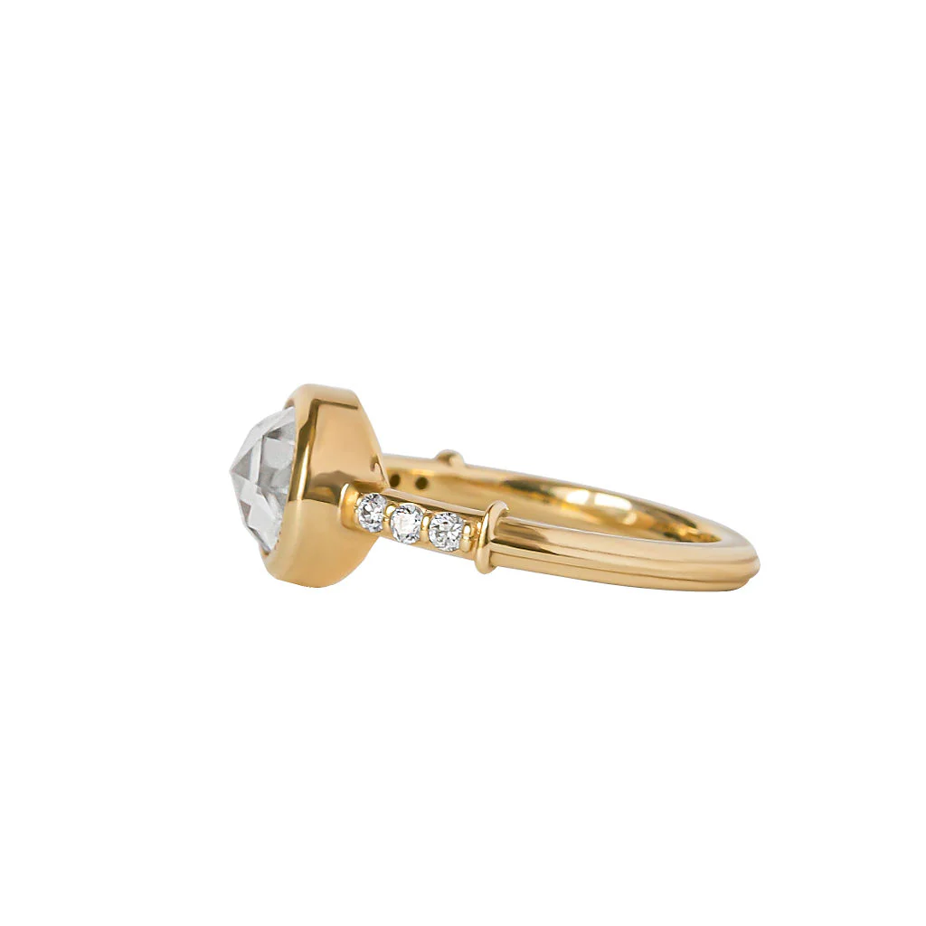 Esme Oval Rose Cut - Image 6