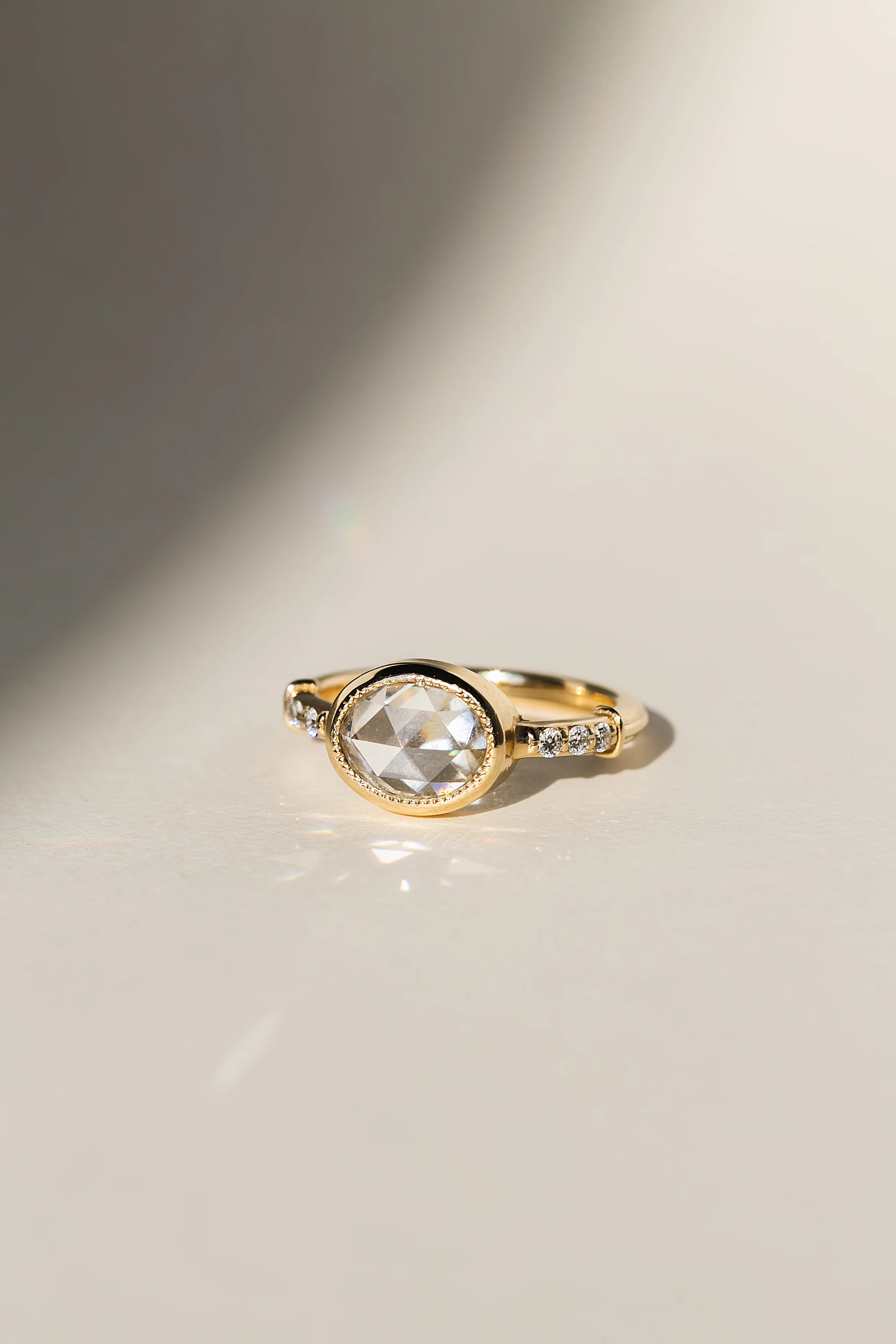 Esme Oval Rose Cut - Image 7