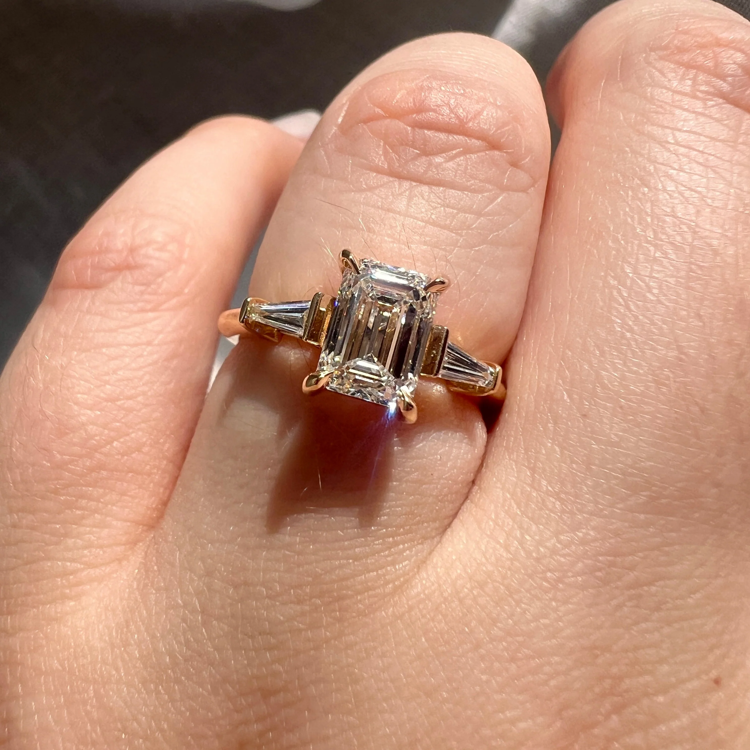 Grace Emerald Cut (size 4-7) - Ready to Ship - Image 5