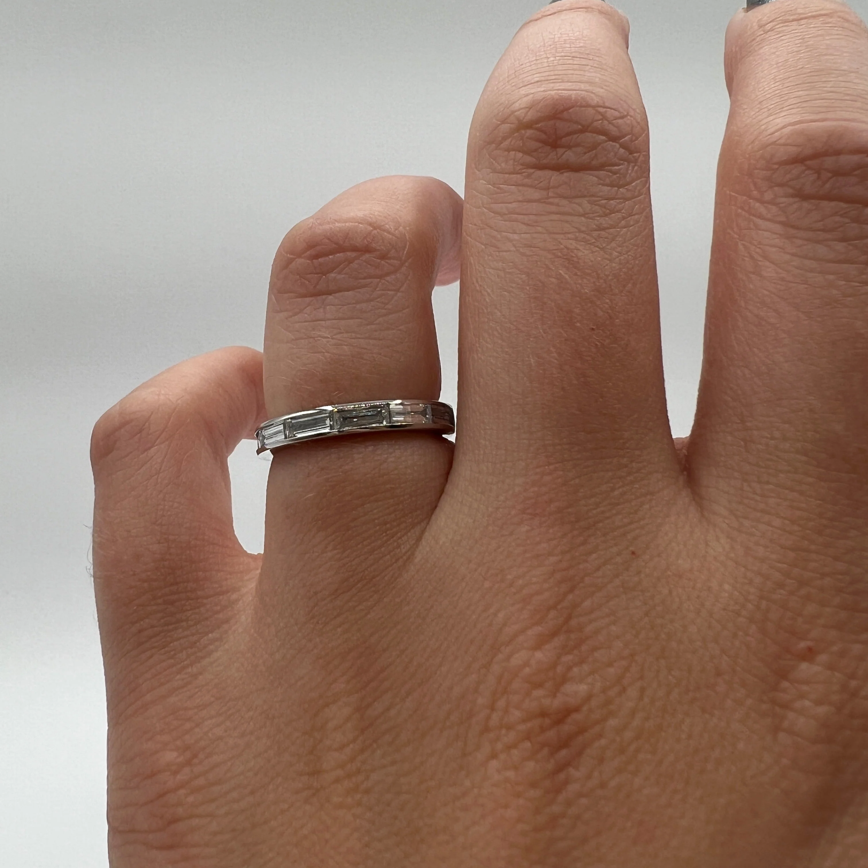 Hepburn Half Eternity Band - Image 7