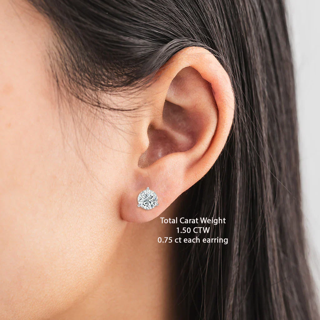 Lab-Grown Diamond Martini Studs - Image 5