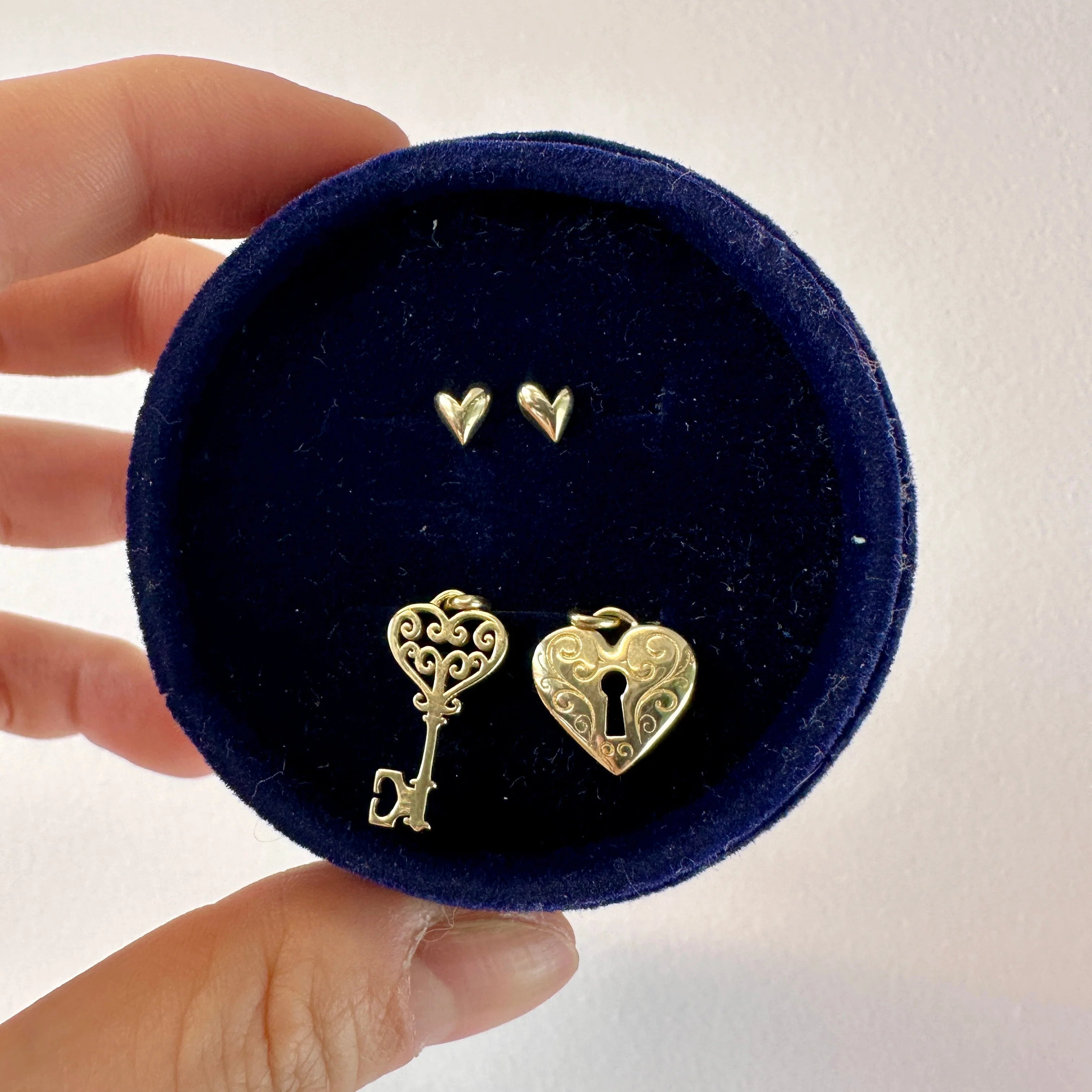 Puffy Heart Stud - Image 3