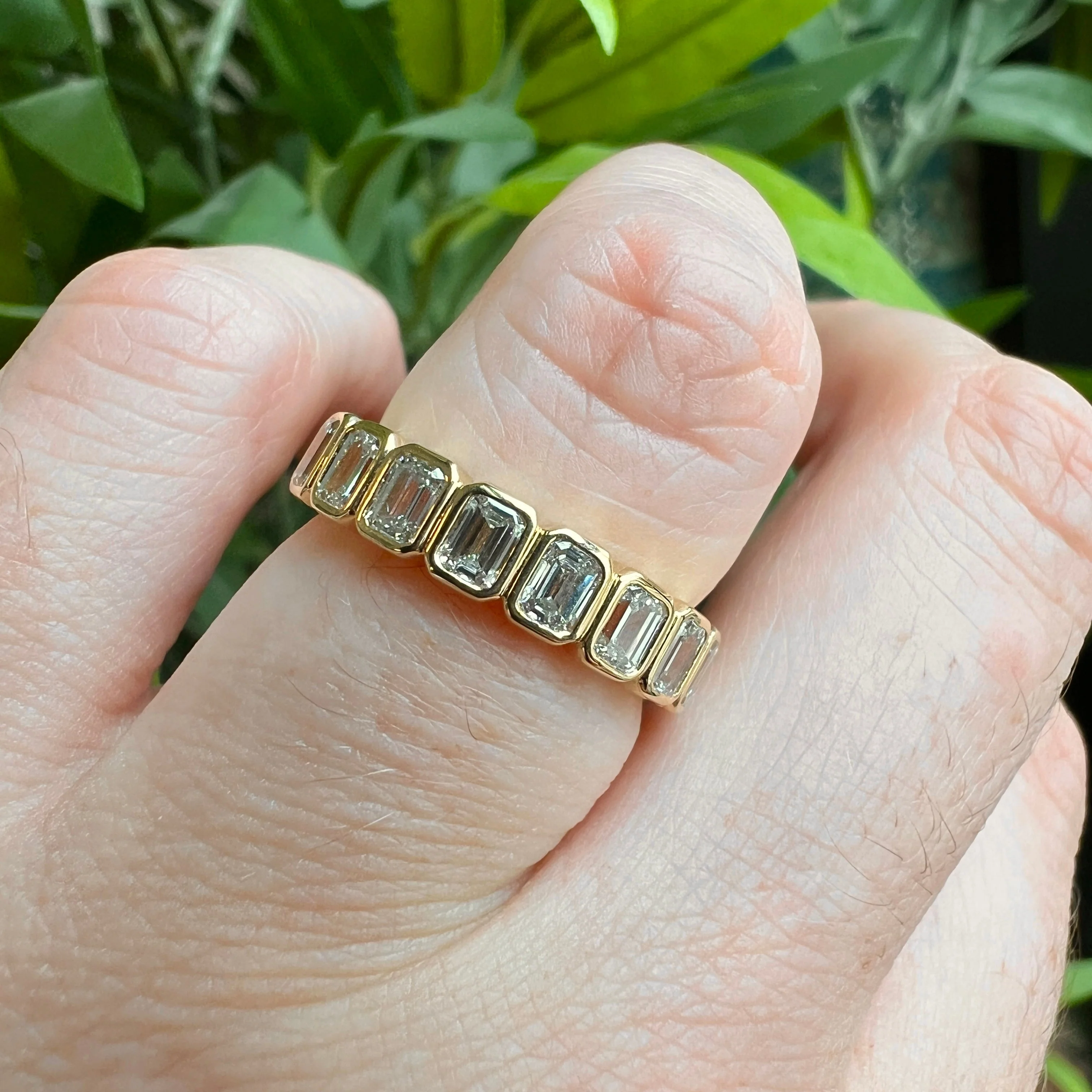Rhodes Half Eternity Band - Image 6