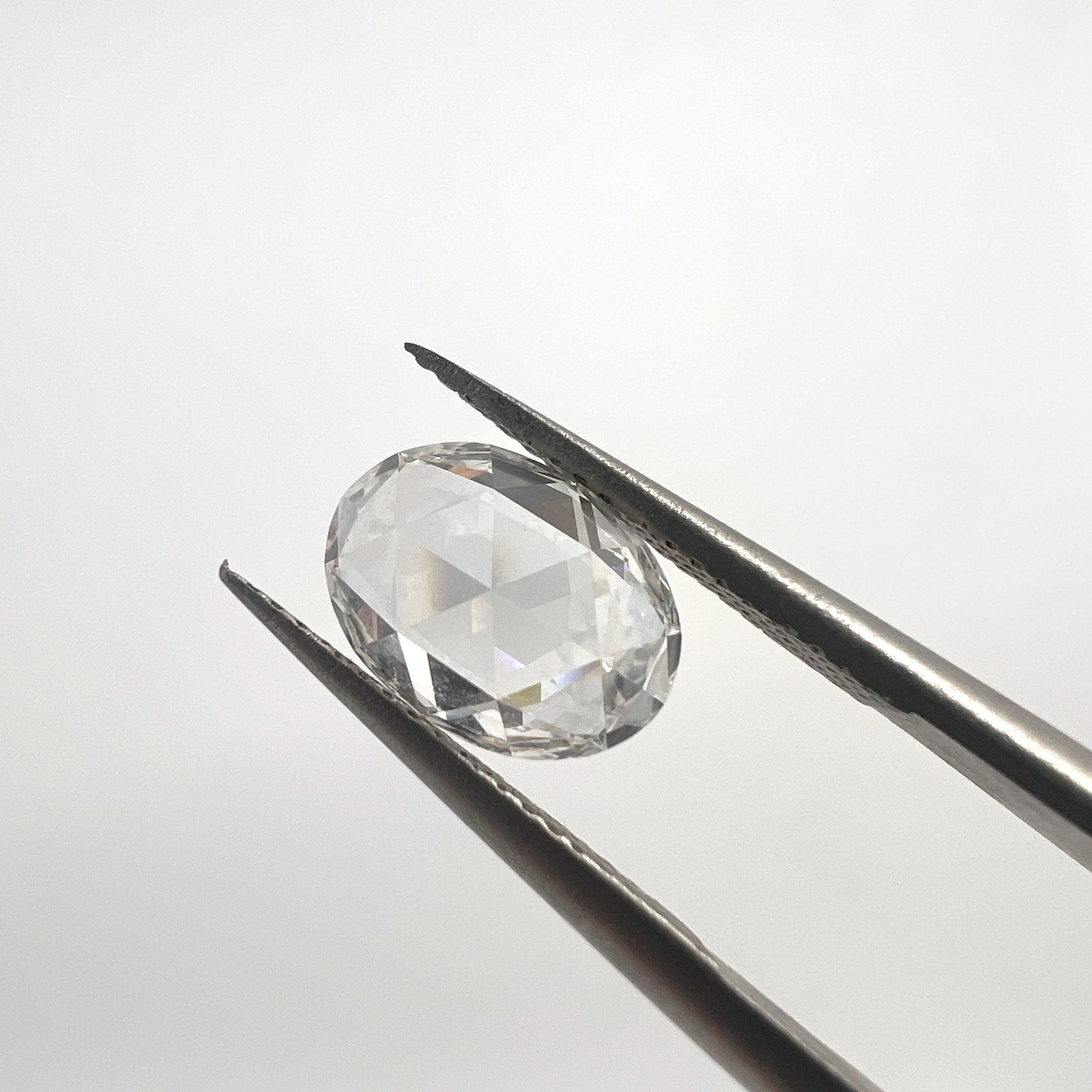 Rose Cut Oval Lab-Grown Diamond - 1.53 ct