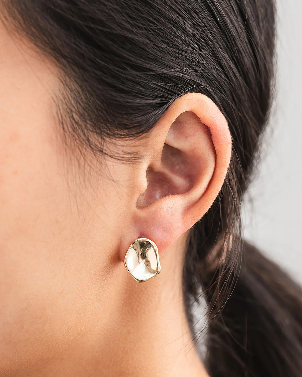 Thumbprint Earrings - Image 3